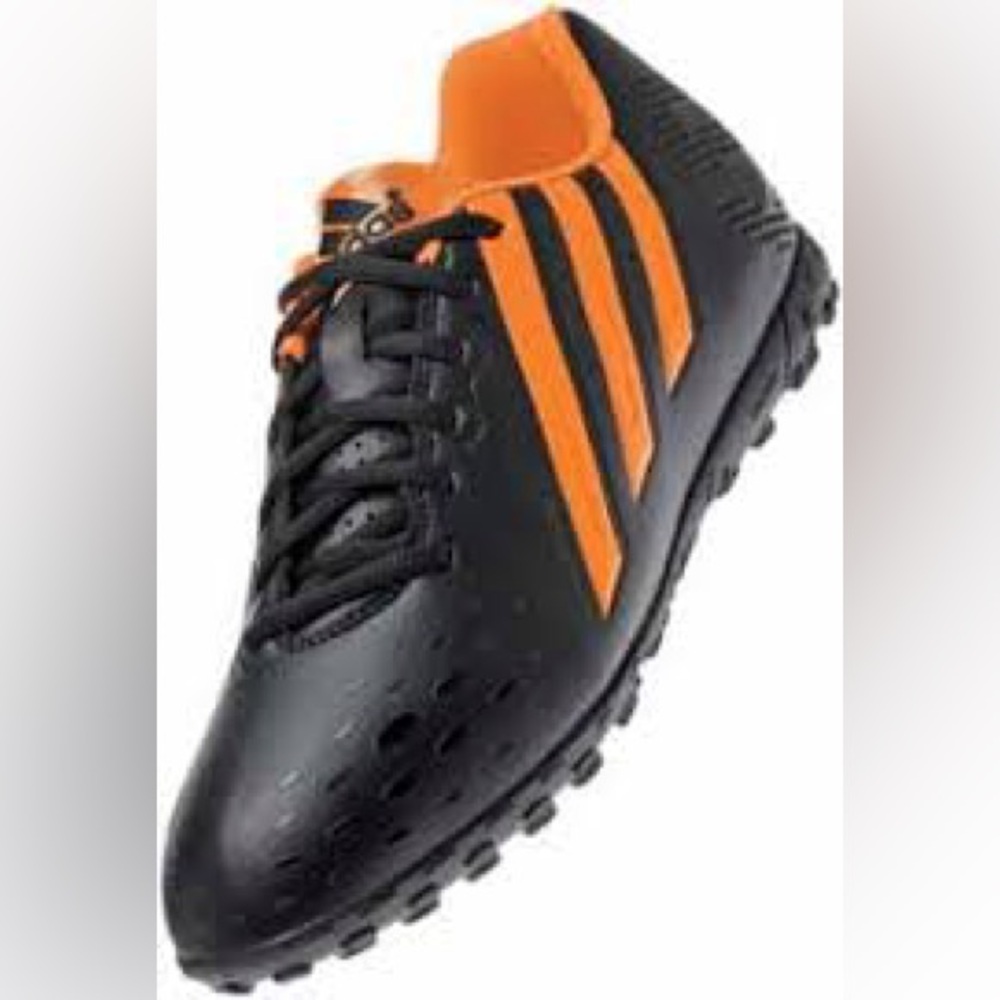 Adidas freefootball x-ite indoor Soccer Colors Black Orange US Size 7.5 men